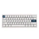 Бездротова механічна клавіатура CIDOO QK61 V2 White, компактна 60%, RGB підсвічування (2.4G/Bluetooth/USB) - зображення 2