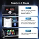 Безпровідний адаптер CarlinKit 3.0 mini / CarPlay / Bluetooth / WiFi / white - зображення 6