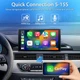 Безпровідний адаптер Podofo A3363 для CarPlay Б/В b1 - зображення 5