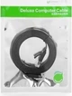 Мережевий кабель Ugreen Cat 6 U/UTP Lan Flat Cable 1 м Black (UGR-50173) - зображення 2