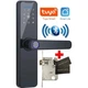 Умный Bluetooth Smart кодовый замок Finger Lock со сканером отпечатка пальца для дверей Черный (075z) - изображение 1