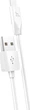 Кабель Hoco X1 USB to Type-C 3A, 1 м, PVC, PVC connectors White (6957531032045) - зображення 1
