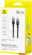 Кабель Baseus Discolor Series Fast Charging Cable USB-C to USB-C 100W 1 м Cluster Black (P10374902111-00) - зображення 2