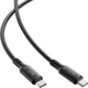 Кабель Acefast C17-03 USB-C to USB-C silicone charging data cable Black (6974316284161) - зображення 3