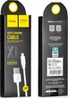 Кабель Hoco X1 USB to iP 2.4A, 1 м, PVC, PVC connectors White (6957531032007) - зображення 3