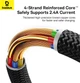Кабель Baseus Dura Series Fast Charging Cable USB to iP 2.4A 1 м Red-Black (P10377801U01-01) - зображення 8