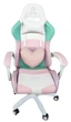 Крісло геймерське Bonro Lady 813 рожево-фіолетове з подушкою-серцем та відкидною спинкою (76-167-42300099) - зображення 2