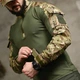 Тактический убакс 7.62 с липучками под шевроны олива мультикам размер 3XL - изображение 5