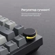 Клавиатура Ajazz AK820 Sea Salt Switch Black (AK820-SS-BGY) [163668] - изображение 16