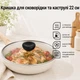 Крышка для сковородки A-PLUS 22 см (22GL) - изображение 1
