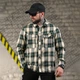 Фланелевая рубашка 7.62 Tactical Fix на пуговицах клетчатая зеленая размер 2XL - изображение 1