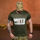 Потовідвідна футболка Selion з принтом Homosapiens Tactical олива розмір 3XL - зображення 4