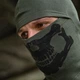 Балаклава-трансформер с принтом Skull олива размер универсальный - изображение 5