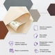 Самоклеющая экокожа в рулоне х 0,5 мм Sticker Wall бежевый мм х 1,37х3 м (SW-00001170) - изображение 4