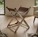 Підставка для сумок складна BAG STAND Premium Oxford 600D Металева Коричнева - изображение 3