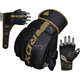 Рукавички для ММА RDX F6 KARA Matte Golden розмір XL, чорно-золотисті - изображение 6