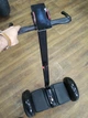 Гіроскутер із ручкою Smartway, 2в1 сигвей ninebot mini чорний - изображение 4