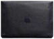 Кожаный чехол-конверт для ноутбука MacBook Air 15 из натуральной кожи краст на магнитах защитный, темно-синий 58797 - изображение 1