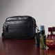 Сумка женская кросс-боди через плечо из натуральной кожи маленькая Vintage Черный 36612 - изображение 12