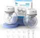 Молокоотсос Bellababy BLA8042-2 Hands Free, электрический двойной, портативный, USB, комплект 2 шт. - изображение 1