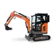 Мініекскаватор дизельний GTM G-Tex 2500С (25.34 кВт, 34 к.с., до 2.5 м, 2500 кг) - зображення 3