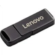 Флеш-накопитель Lenovo 32 ГБ Type-C USB 3.2 с двойным интерфейсом, металлическим колпачком, пыле- и ударопрочный, для серии SX6Pro, цвет «оружейный серый». - изображение 2