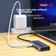 DM Daimai Type-C Six-In Expansion Dock, USB-C to HDMI Adapter, Apple Huawei Computer IPad Converter, 4K Screen Mirroring Expansion Card Reader, CHB059 - изображение 4