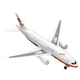 Модель самолета Boeing 787 от Yixuanwanju, реалистичная игрушка из сплава, пассажирский самолет гражданской авиации, авиационная фигурка, подарок для мальчиков. - изображение 6