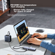Док-станция расширения UGREEN Type-C, док-станция расширения HDMI, конвертер для зеркального отображения экрана, сетевой концентратор, кард-ридер, совместима с ноутбуками Apple Mac 16/17 и Huawei, Thunderbolt 4. - изображение 7