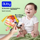 Книжка-игрушка Auby тканевая развивающая для новорожденных - изображение 6