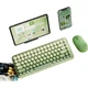 Клавиатура беспроводная BOW K608DL Bluetooth/2.4 GHz English Matcha Green - изображение 3