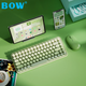 Клавиатура беспроводная BOW K608DL Bluetooth/2.4 GHz English Matcha Green - изображение 7