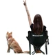 Стул складной Black Dog Moon Chair для кемпинга и рыбалки, с подлокотником - изображение 1