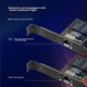 Сетевая карта Xike 2.5G, преобразователь PCI-E в 2.5G, основной контроллер I226, игровая сетевая карта, настольная сетевая карта, сетевая карта с электрическим портом 2500M 2.5G - изображение 10