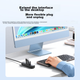 UGREEN USB 3.0 Hub Splitter, высокоскоростной 4-портовый концентратор-док-станция расширения, многопортовый адаптер-конвертер для ноутбуков и настольных компьютеров (4 порта) - изображение 2