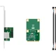 Мережева карта EB-LINK Mini PCIE Gigabit однопортова для промислових ПК - зображення 1