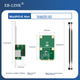 Мережева карта EB-LINK Mini PCIE Gigabit однопортова для промислових ПК - зображення 4