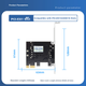 Плата захоплення EB-LINK PCI-E - 1394, адаптер для відеокамери високої чіткості DV 1394A - зображення 5
