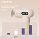 Yottoy Fascia Gun для жінок, багатофункціональний м'язовий масажер, професійний фітнес-міні-масажер для шиї для жінок - зображення 6