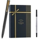 Ручка PARKER Signature, подарочный набор для офиса, классическая ручка с изображением лошади, подарочная коробка; шариковая ручка Weiyaxl Classic Black Gold Clip + подарочная коробка Flowing Light. - изображение 2