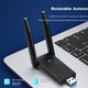 Беспроводной сетевой адаптер Newmine AC1300 USB, не требующий установки драйверов, с двумя антеннами, двухдиапазонный Wi-Fi 1300 Мбит/с, для использования на настольных компьютерах и ноутбуках. - изображение 5