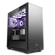 Корпус для компьютера Aigo F70 Black ATX для настольных компьютеров (полностью прозрачное закаленное стекло с боковых сторон / материнская плата E-ATX / система водяного охлаждения 360 мм / поддержка видеокарт серии 40) - изображение 4