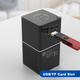 PHILIPS TAR2568 Bluetooth-радіо годинник, Bluetooth-колонка, приліжковий будильник, USB-програвач TF-карт, домашнє радіо з літієвим акумулятором - зображення 6