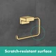 Держатель для туалетной бумаги HANSGROHE ADDSTORIS 41771990 полированное золото - изображение 3