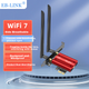 Карта мережева бездротова EB-LINK Intel BE200, Bluetooth 5.4, Wi-Fi 7, модель 8744M - зображення 4