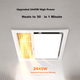 Обогреватель для ванной комнаты Midea Warm Air, серия Warm Cube, освещение, вытяжная вентиляция, многофункциональный обогреватель GA00 - изображение 5