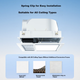 Обогреватель для ванной комнаты Midea Warm Air, серия Warm Cube, освещение, вытяжная вентиляция, многофункциональный обогреватель GA00 - изображение 6