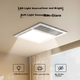 Обогреватель для ванной комнаты Midea Warm Air, серия Warm Cube, освещение, вытяжная вентиляция, многофункциональный обогреватель GA00 - изображение 7