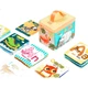 Книжка Jollybaby тканевая развивающая с карточками для распознавания - изображение 2