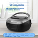 CD-магнітофон PHILIPS AZ5368, CD-програвач, касетний програвач, ретранслятор, конвертер USB-накопичувача на касету, аудіосистема з динаміками для домашнього викладання та іспитів - зображення 5